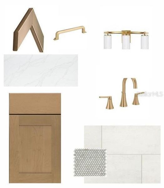 Sample of building materials used in homes in Emerald Landing at Waterside at Lakewood Ranch – Cottage Series, Sarasota (Image 6). Sample of building materials used in homes in Emerald Landing at Waterside at Lakewood Ranch – Cottage Series, Sarasota (Image 6).