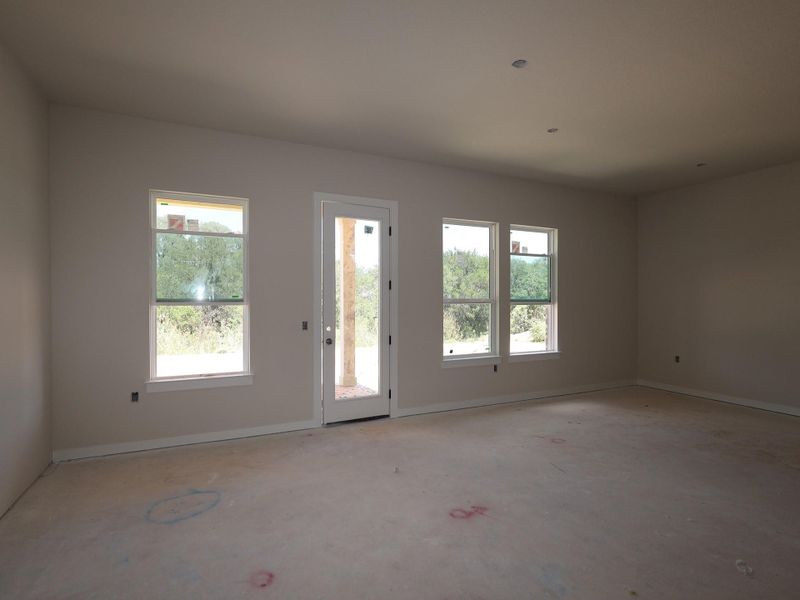 In-progress construction of a new home in Colony at Cole Springs, Buda, TX (Image 7).