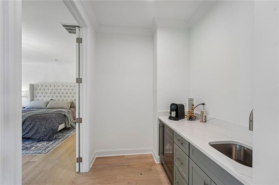 Furnished interior view inside a new home in Lakeside at River Green, Canton (Image 42).
