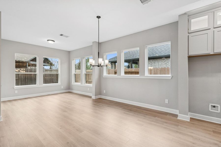 Spacious, unfurnished interior of a new home in The Highlands 55' - Encore Collection, Porter (Image 11). Spacious, unfurnished interior of a new home in The Highlands 55' - Encore Collection, Porter (Image 11).