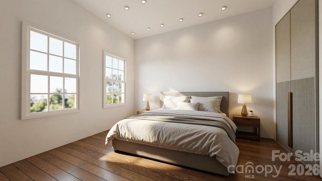 Furnished interior view inside a new home in , Lenoir (Image 6).
