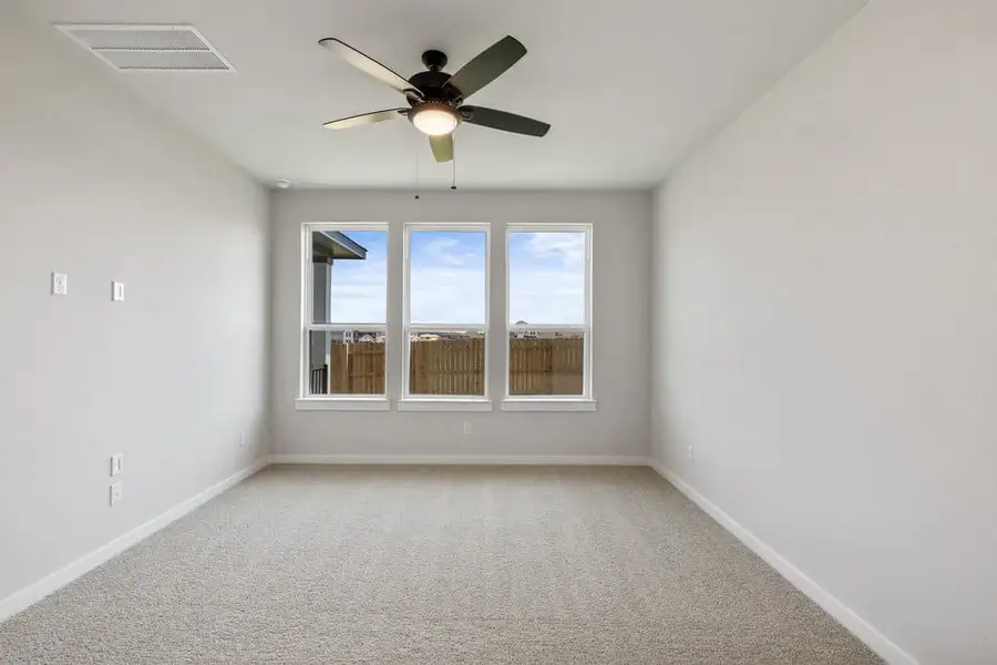 Spacious, unfurnished interior of a new home in Lariat, Liberty Hill (Image 26). Spacious, unfurnished interior of a new home in Lariat, Liberty Hill (Image 26).