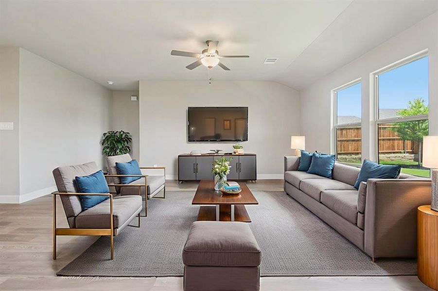 Photo is not of the actual home, but is an inspirational photo of builder’s model home and may depict options, furnishings, and/or decorator features that are not included.