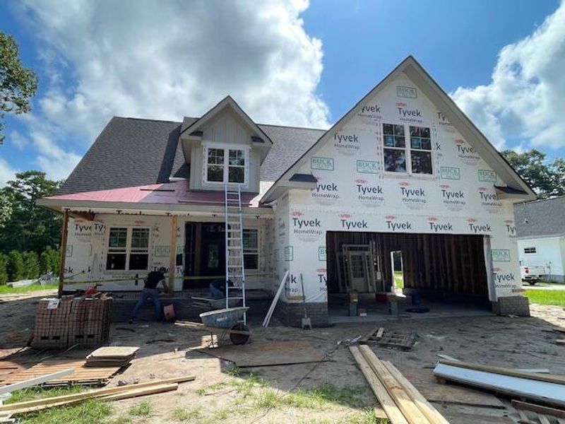 Front exterior of a new home in , Hollywood, SC, highlighting curb appeal (Image 16).