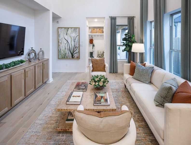 Furnished interior view inside a new home in Riceland, Mont Belvieu (Image 15).