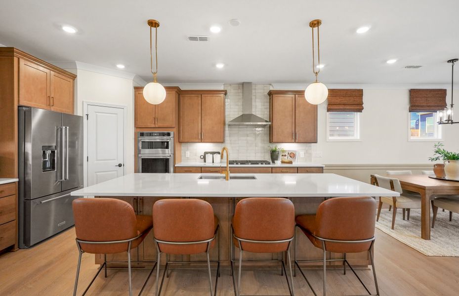 Furnished interior view inside a new home in Cannon Run, Concord (Image 11). Furnished interior view inside a new home in Cannon Run, Concord (Image 11).