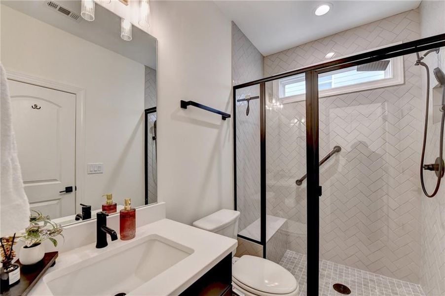 Furnished interior view inside a new home in , Woodstock (Image 14).