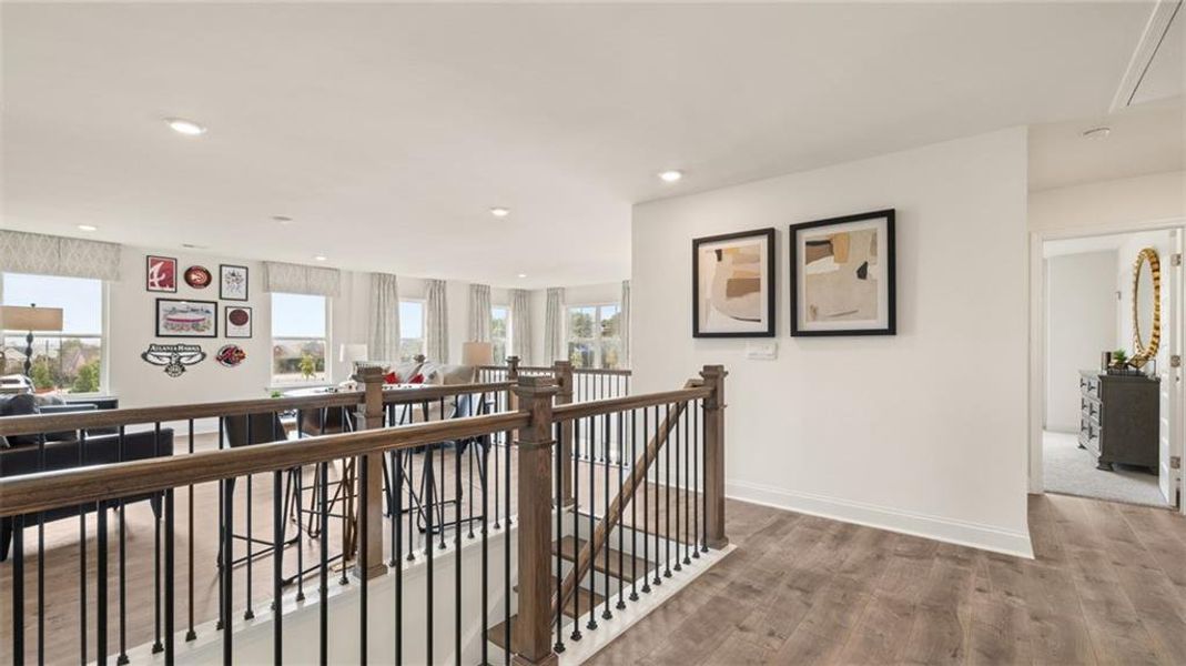 Furnished interior view inside a new home in The Gates at Pates Creek, Hampton (Image 42).
