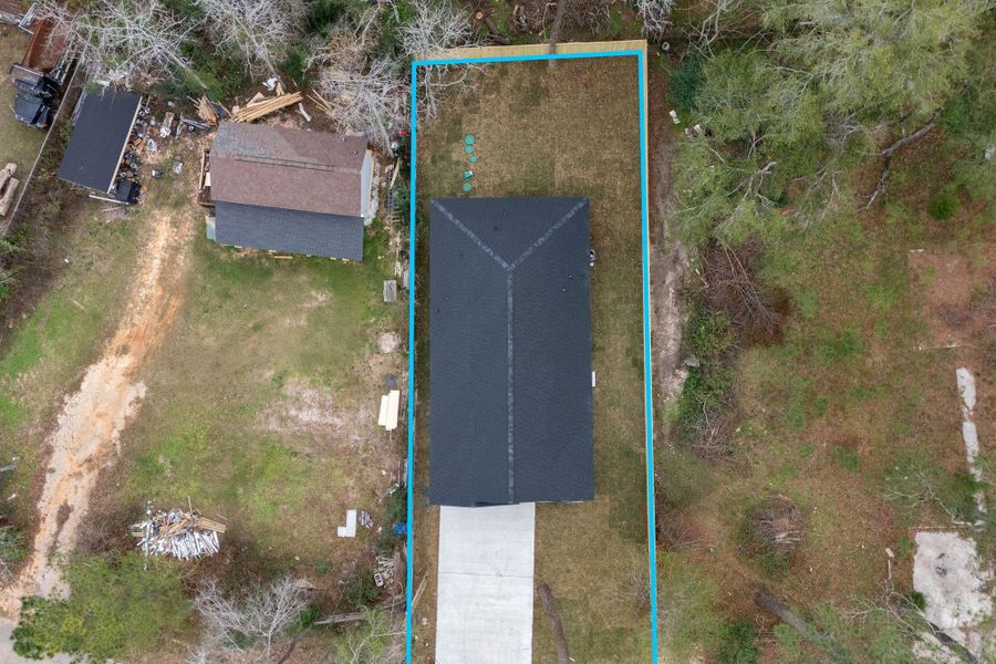 In-progress construction of a new home in , Willis, TX (Image 35).