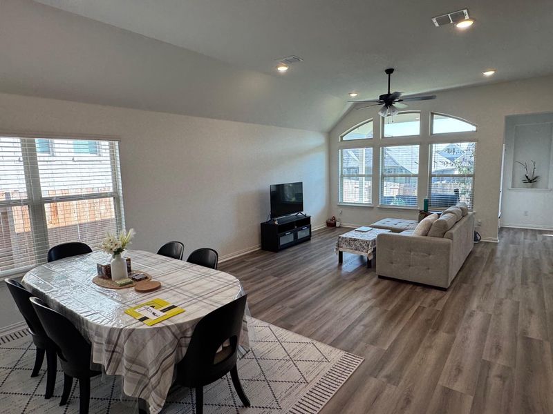 Furnished interior view inside a new home in Sunfield, Buda (Image 10).