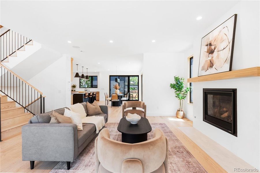 Furnished interior view inside a new home in , Louisville (Image 5).
