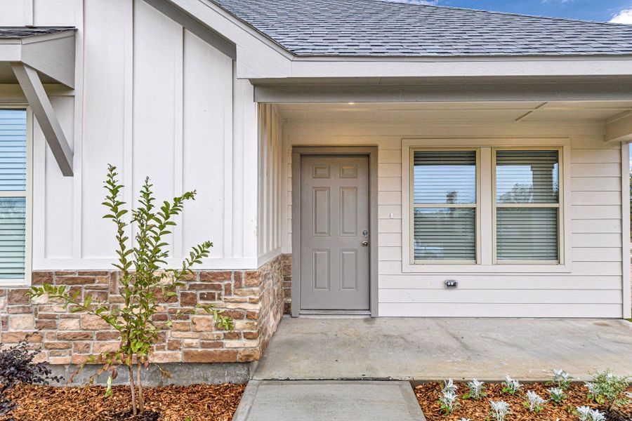 Exterior details and patio area of a home in , Hempstead (Image 3). Exterior details and patio area of a home in , Hempstead (Image 3).