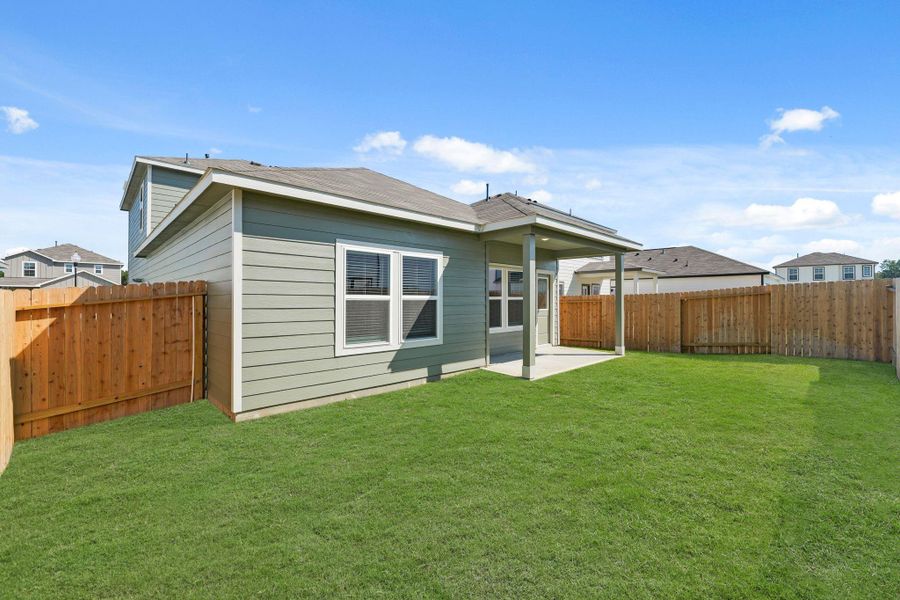Exterior details and patio area of a home in Northpark South, Porter (Image 17). Exterior details and patio area of a home in Northpark South, Porter (Image 17).