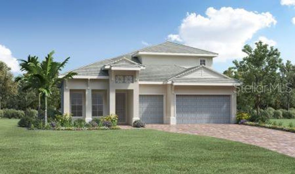 Artist Rendering of Athena Elite Island Colonial