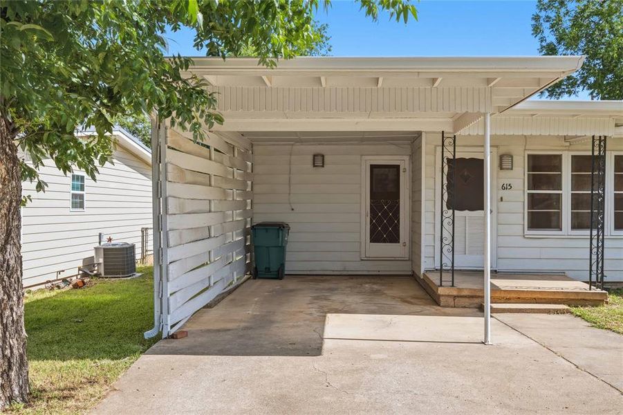 Exterior details and patio area of a home in , Coleman (Image 9). Exterior details and patio area of a home in , Coleman (Image 9).