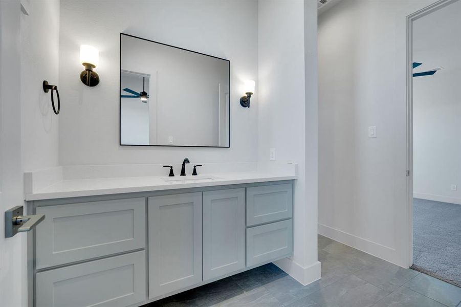 Furnished interior view inside a new home in , Midlothian (Image 10).
