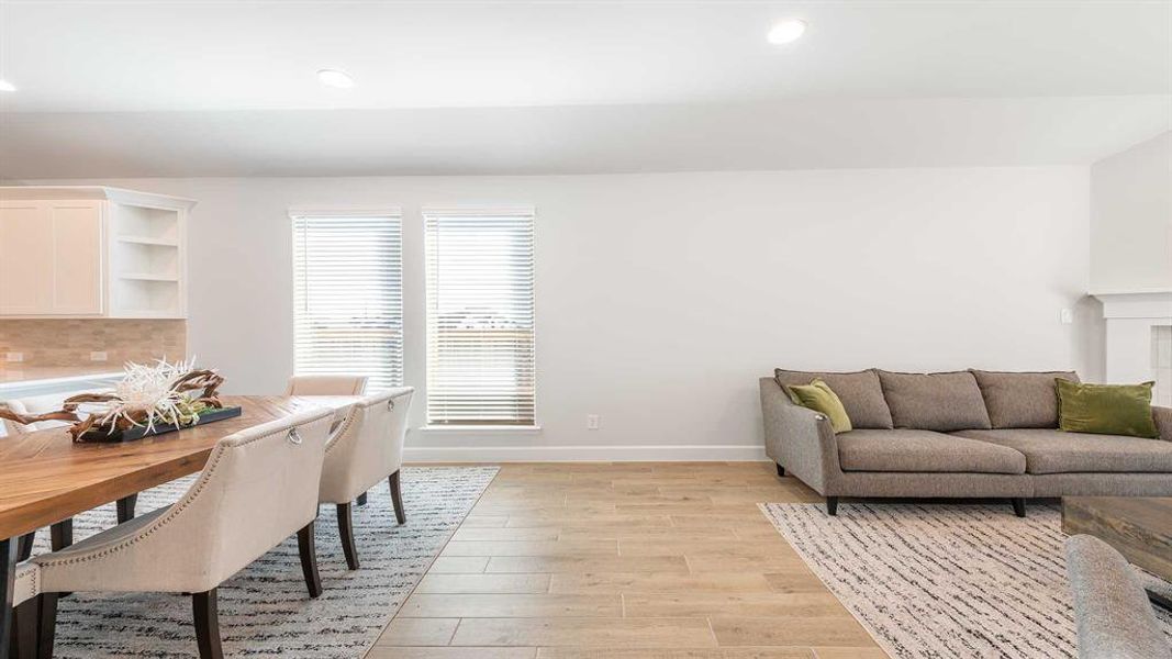 Furnished interior view inside a new home in Ventana, Fort Worth (Image 12).