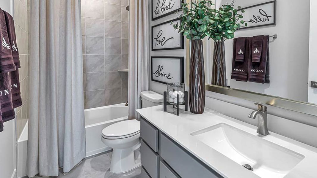 Representative furnished interior of a home built from the Valor by Taylor Morrison in Avalon at Cypress 60s, Cypress (Image 50). Representative furnished interior of a home built from the Valor by Taylor Morrison in Avalon at Cypress 60s, Cypress (Image 50).