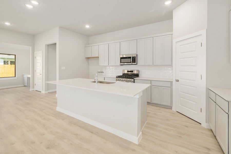 Furnished interior view inside a new home in Prairie Winds, Hutto (Image 7).