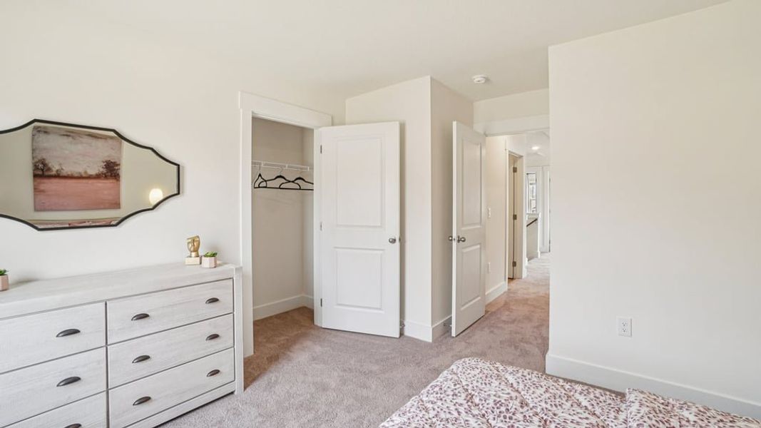 Furnished interior view inside a new home in The Hideaway at Fox Meadows, Bluff City (Image 31).