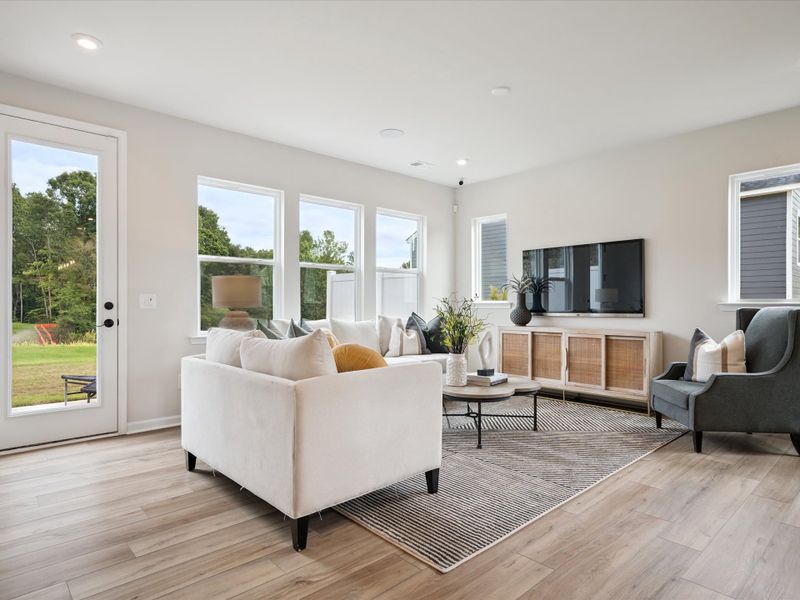 Furnished interior view inside a new home in Millstone, Cramerton (Image 11).
