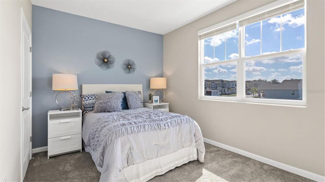 Furnished interior view inside a new home in , Clermont (Image 10).