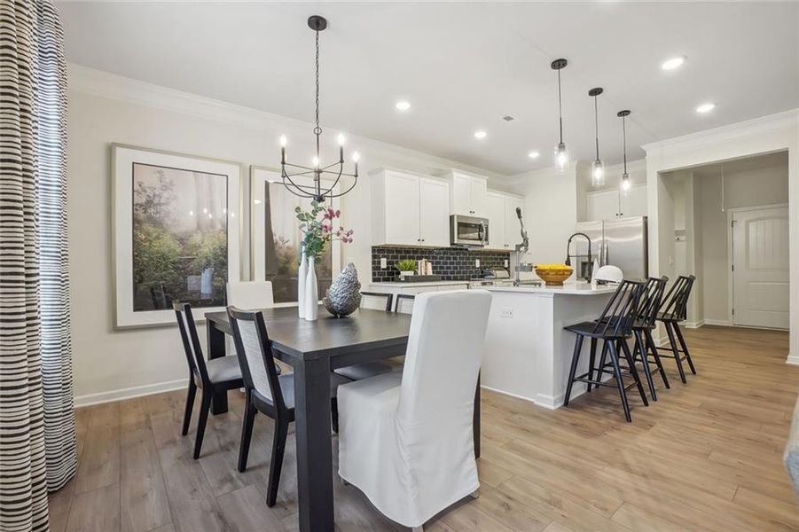 Furnished interior view inside a new home in Southbend, Rome (Image 16).