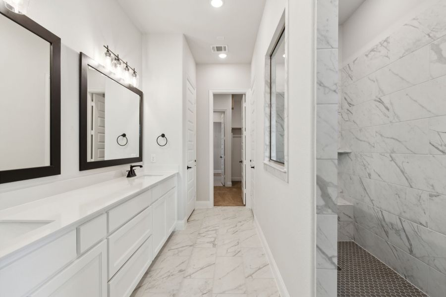 Representative furnished interior of a home built from the Bayhill by Cambridge Homes in Lake Park, Rowlett (Image 3).