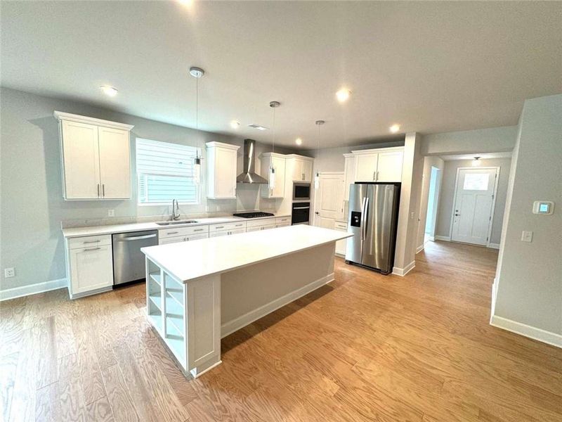 Furnished interior view inside a new home in Lakecrest, Buford (Image 7).