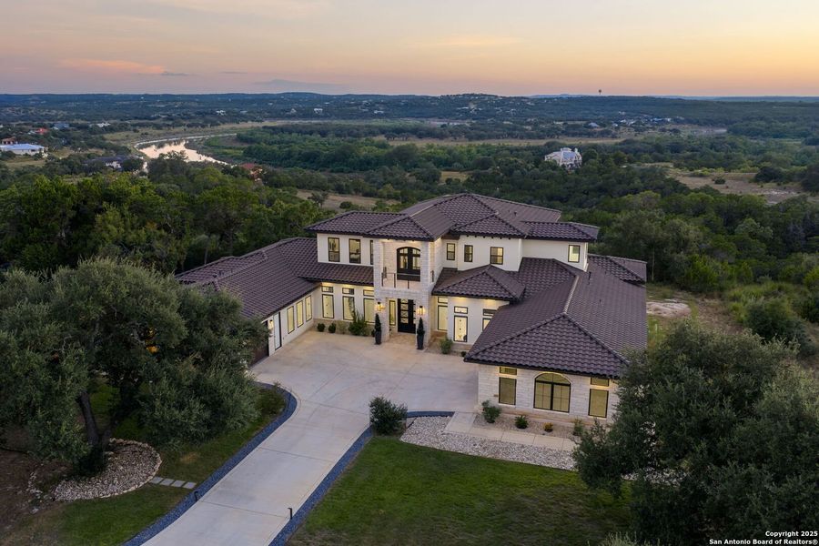 Front exterior of a new home in , Spring Branch, TX, highlighting curb appeal (Image 21).