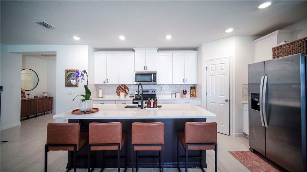 Furnished interior view inside a new home in , St. Cloud (Image 13).