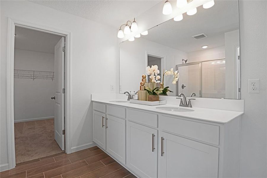 Furnished interior view inside a new home in Seaport Village, Tavares (Image 6).