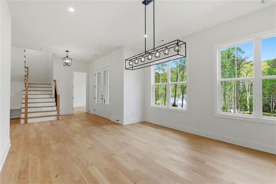 Spacious, unfurnished interior of a new home in , Marietta (Image 22).
