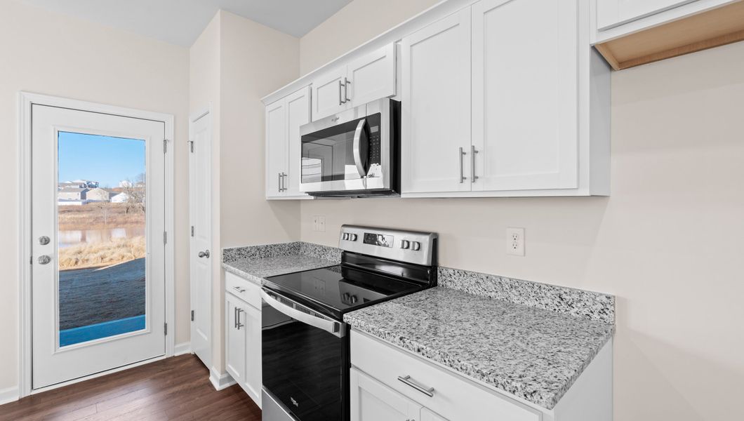 Furnished interior view inside a new home in Brookside Ridge Townhomes, Greer (Image 8).