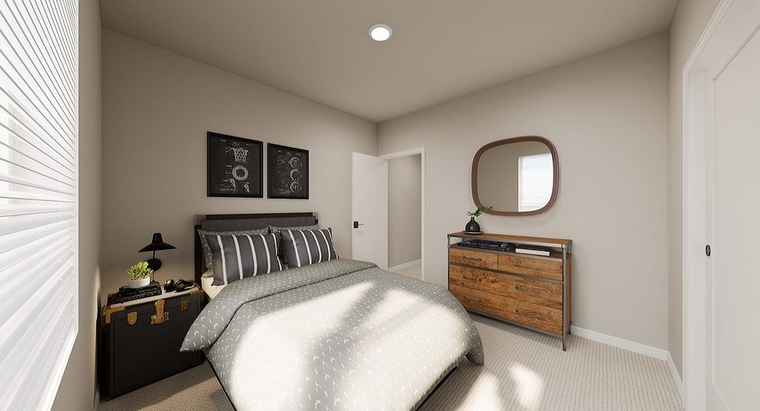 Representative furnished interior of a home built from the 2 by Tri Pointe Homes in Sugar Mill Village, Longmont (Image 13).