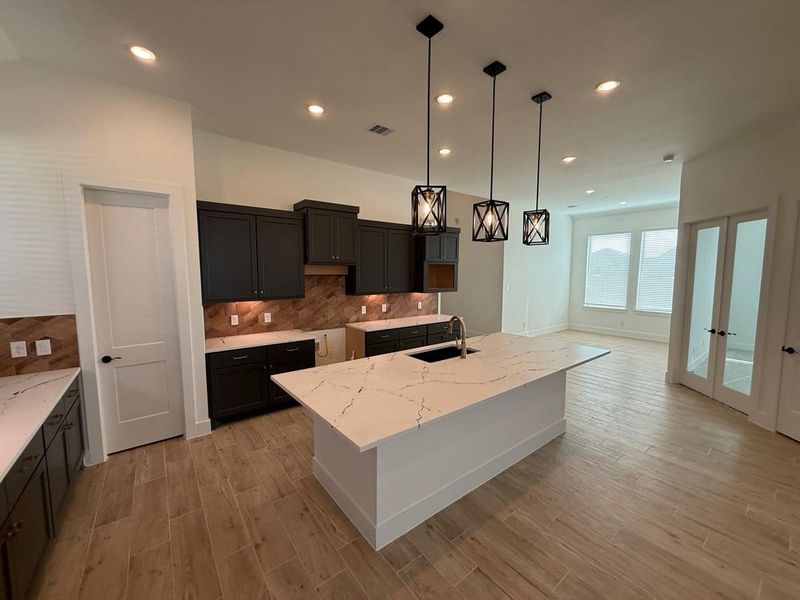 Furnished interior view inside a new home in The Trails, New Caney (Image 10). Furnished interior view inside a new home in The Trails, New Caney (Image 10).