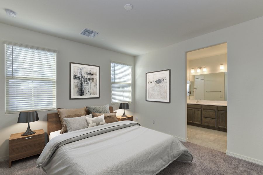 Representative furnished interior of a home built from the Chatsworth by Beazer Homes in Acacia Foothills at Estrella: Acacia Foothills II, Goodyear (Image 5).