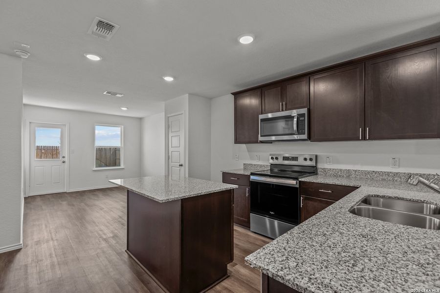 Furnished interior view inside a new home in The Overlook at Creekside, New Braunfels (Image 10).