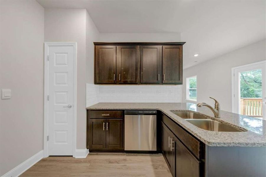 Furnished interior view inside a new home in Scarlett Place, Bowdon (Image 15).