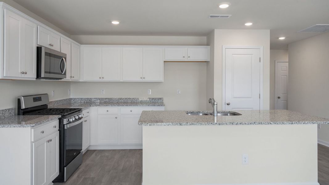 Furnished interior view inside a new home in Aspen Place, Thomasville (Image 7).