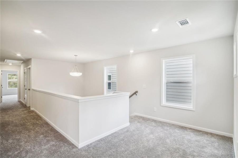 Spacious, unfurnished interior of a new home in Crofton Place Enclave, Snellville (Image 33).