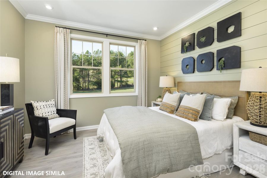 Guest Suite (Bedroom Five) Main Level - Photo is for representation purposes of floorplan only - colors, finishes, and options will vary