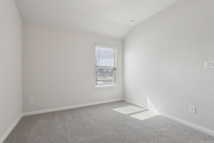 Spacious, unfurnished interior of a new home in Legendary Trails - Classic Series, Cibolo (Image 34).