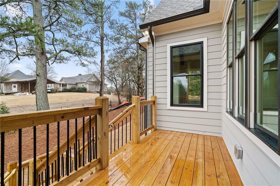 Exterior details and patio area of a home in , Marietta (Image 4).