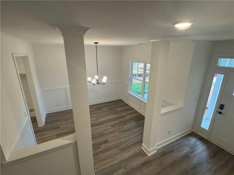 Spacious, unfurnished interior of a new home in The Fields of Walnut Creek, Pendergrass (Image 34).