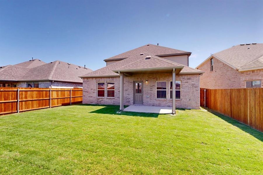 Front exterior of a new home in Forest Park, Princeton, TX, highlighting curb appeal (Image 18). Front exterior of a new home in Forest Park, Princeton, TX, highlighting curb appeal (Image 18).