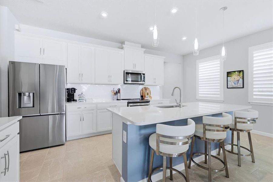 Furnished interior view inside a new home in , Venice (Image 5). Furnished interior view inside a new home in , Venice (Image 5).