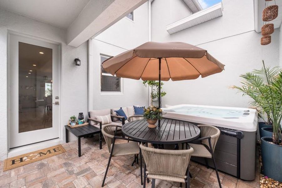 Exterior details and patio area of a home in , Winter Garden (Image 19). Exterior details and patio area of a home in , Winter Garden (Image 19).