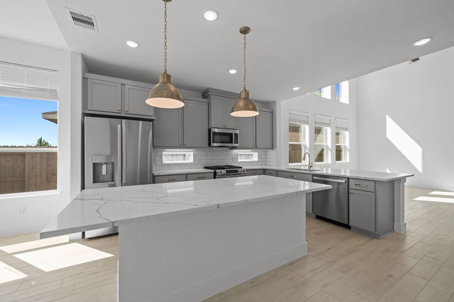 Furnished interior view inside a new home in Emory Glen, Magnolia (Image 10).