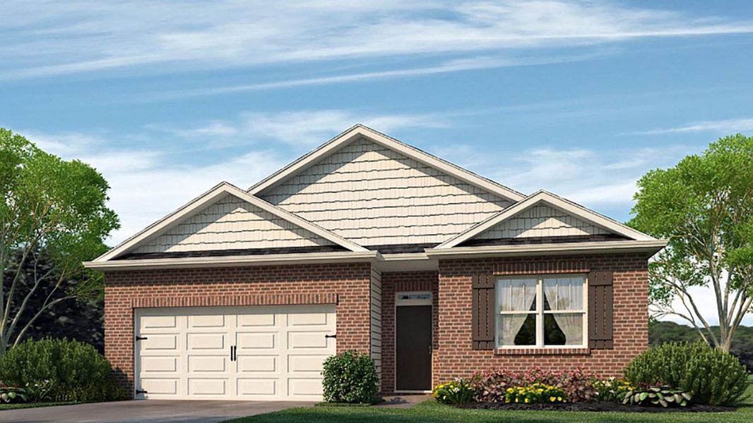 Front exterior of a home in the Northberry community, located in Rome, GA (Image 17).